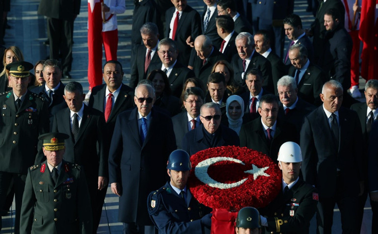 Mustafa Kemal Atatürkü saygıyla anıyoruz | Cumhurbaşkanı Erdoğan: Türkiye küresel güç olma yolunda emin adımlarla ilerlemekte