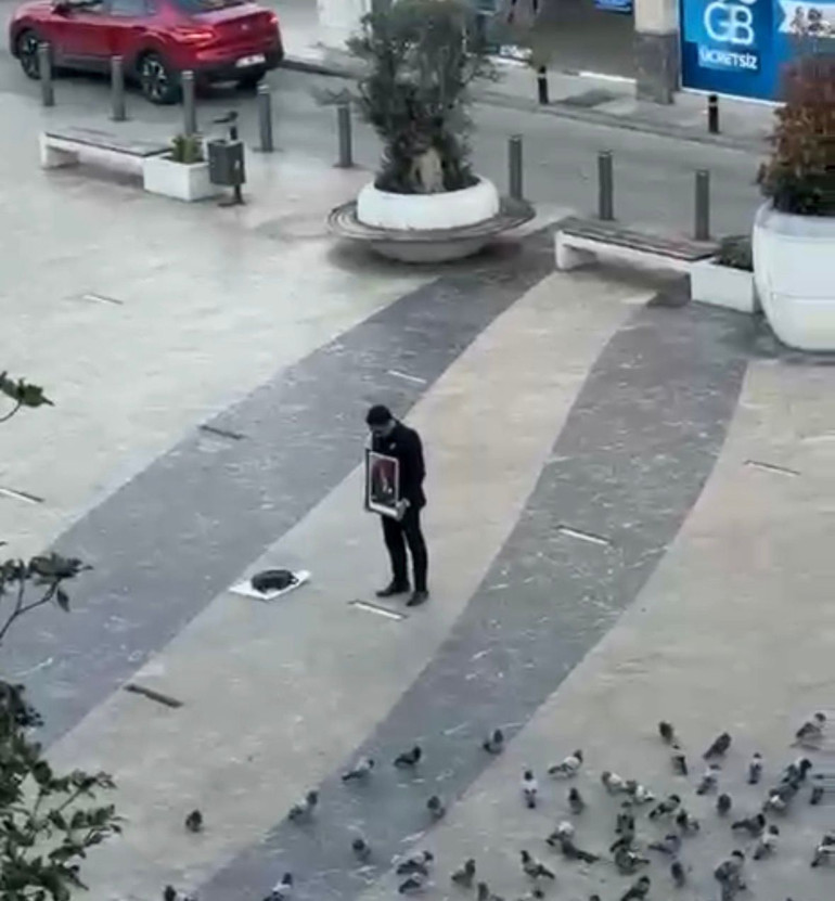 Cep telefonu kamerasıyla kaydedilen duygusal an