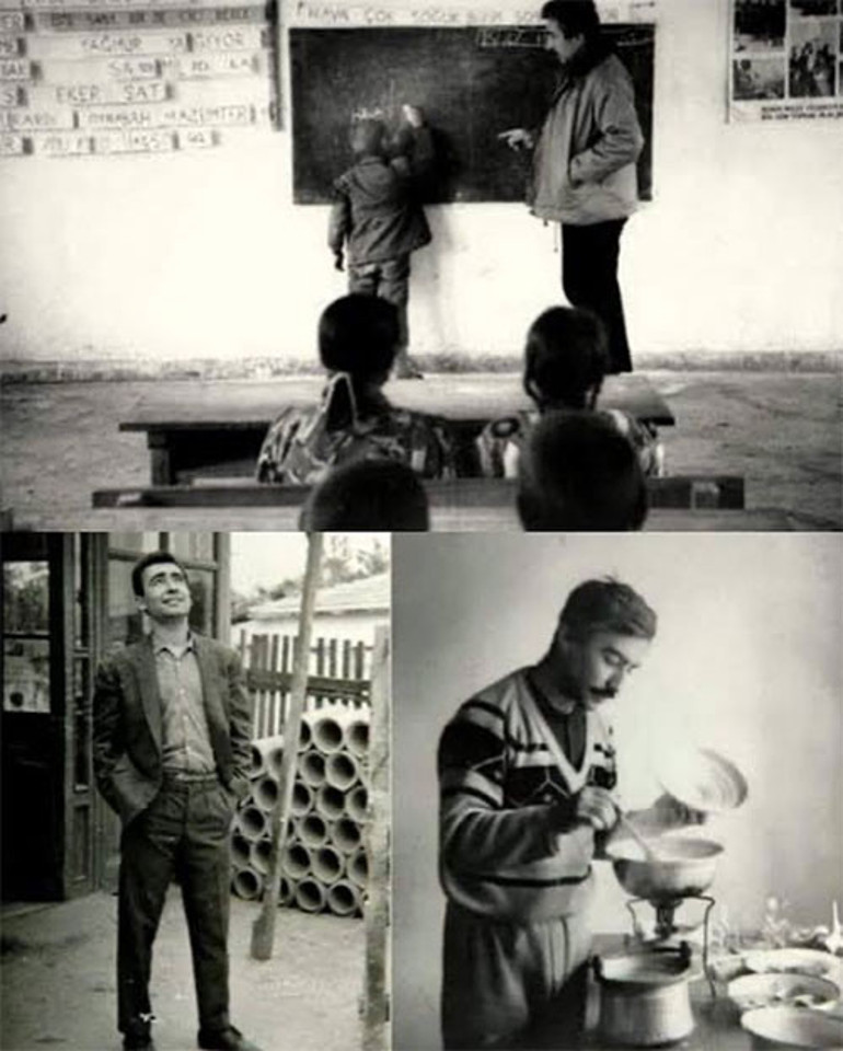 Önce iplik fabrikasında işçiydi, sonra Anadoluda bir köy öğretmeni... O şimdi Türk sinemasının yaşayan efsanesi