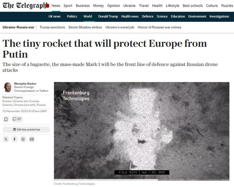 Kendisi küçük etkisi büyük: Avrupayı Putinden koruyacak