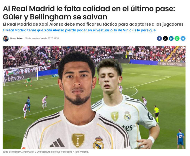 Arda Güler ve Jude Bellingham maç sırasında