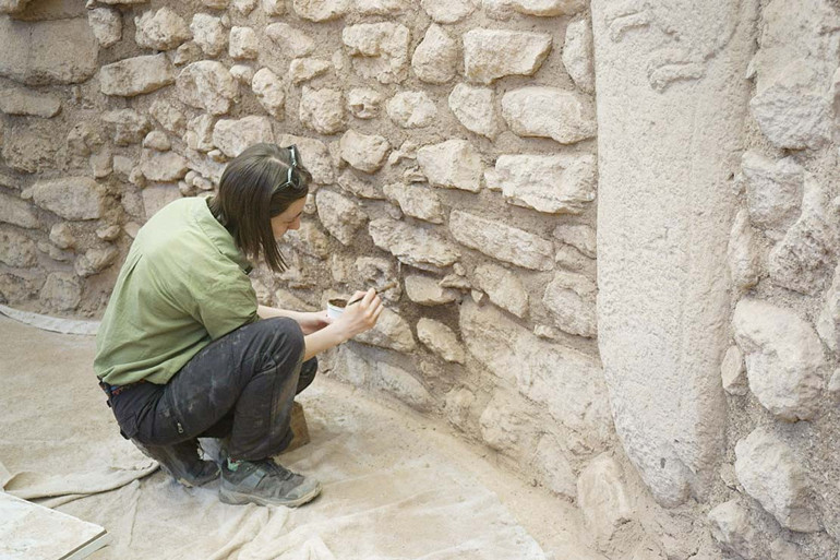 Göbeklitepe’yi bir arada tutan harç
