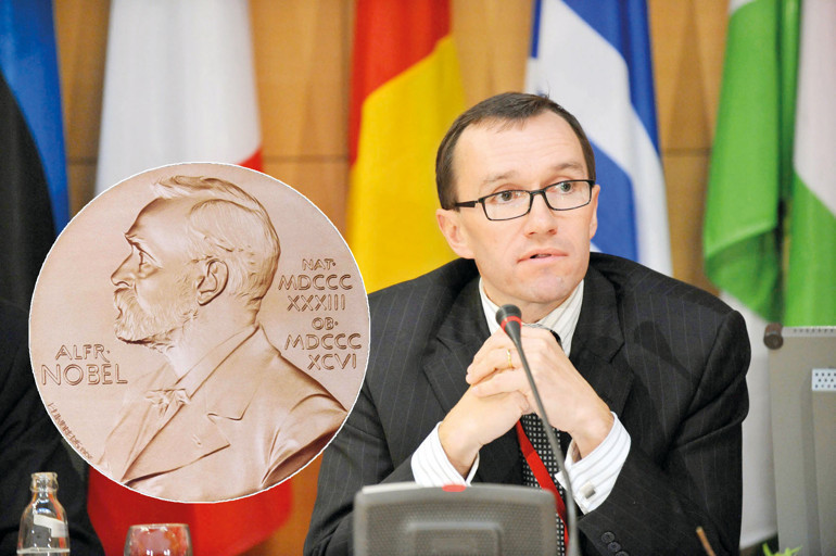 Nobel Barış Ödülü adayımı buldum