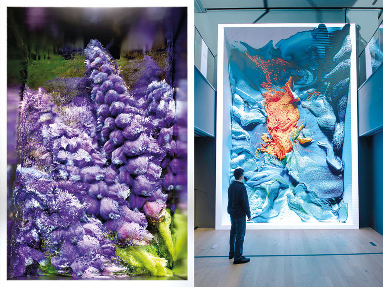 Türkiyenin Florası Dijital Veri Heykeli Oldu