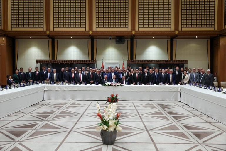 Cumhurbaşkanı Erdoğan, Dünya Ahıskalı Türkler Birliği Heyetini kabul etti