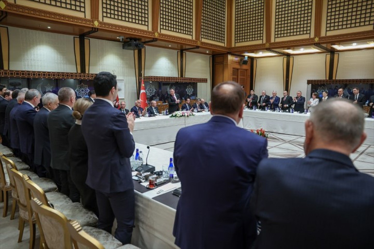 Cumhurbaşkanı Erdoğan, Dünya Ahıskalı Türkler Birliği Heyetini kabul etti