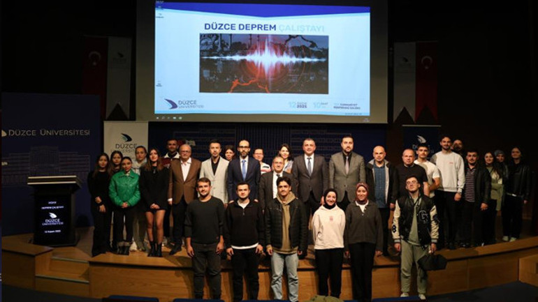 Düzce Deprem Çalıştayı