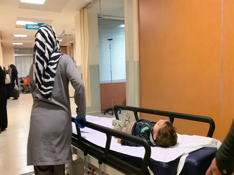 Baba, fırıncıyı daha önce uyarmış 2 yaşındaki Alpaslan gözünü kaybetti