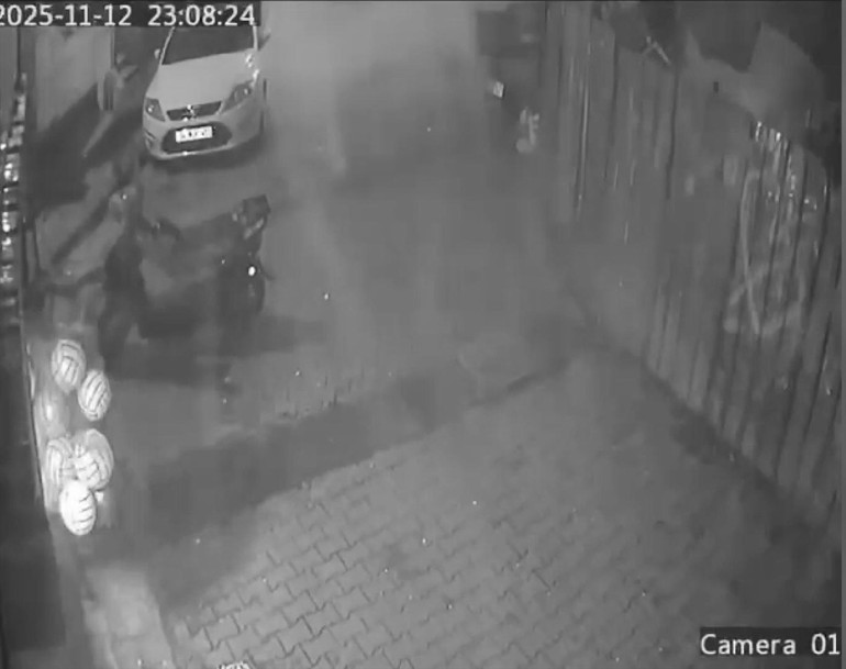 Kağıthanede 6 katlı binadaki patlamadan yeni görüntüler Alev topu yükseldi