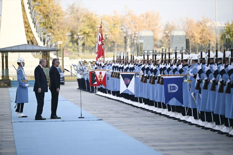 KKTC Cumhurbaşkanı Tufan Erhürman Beştepede