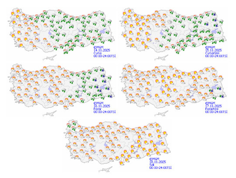 Rüzgâr uyarısı ve kuvvetli esen rüzgârlar
