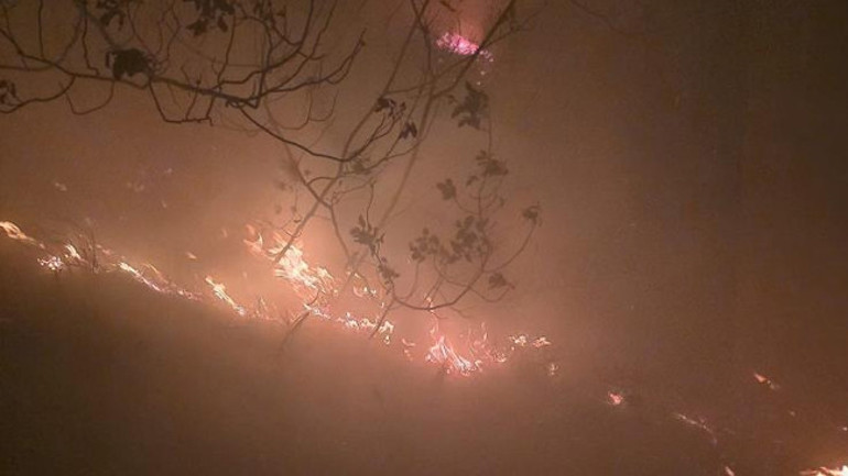 Ekiplerin söndürme ve soğutma çalışmaları