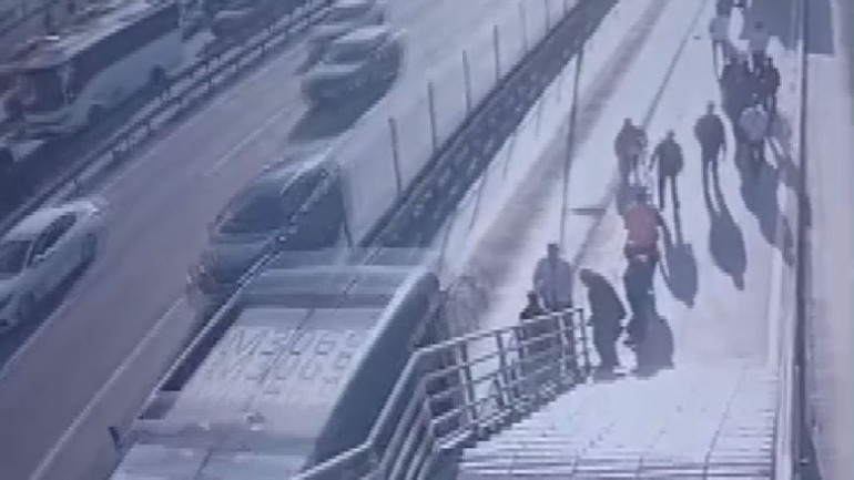 Metrobüs kazası anı