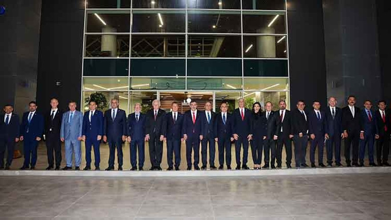 Cumhurbaşkanı Yardımcısı Cevdet Yılmaz KKTCde