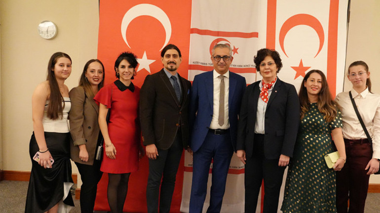 Londrada KKTCnin 42. kuruluş yılı kutlandı