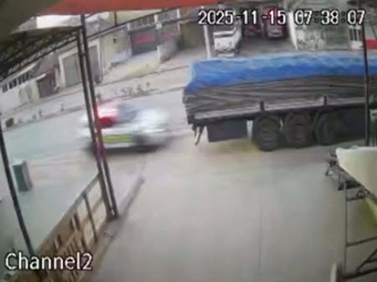 Cenaze töreninden görüntü