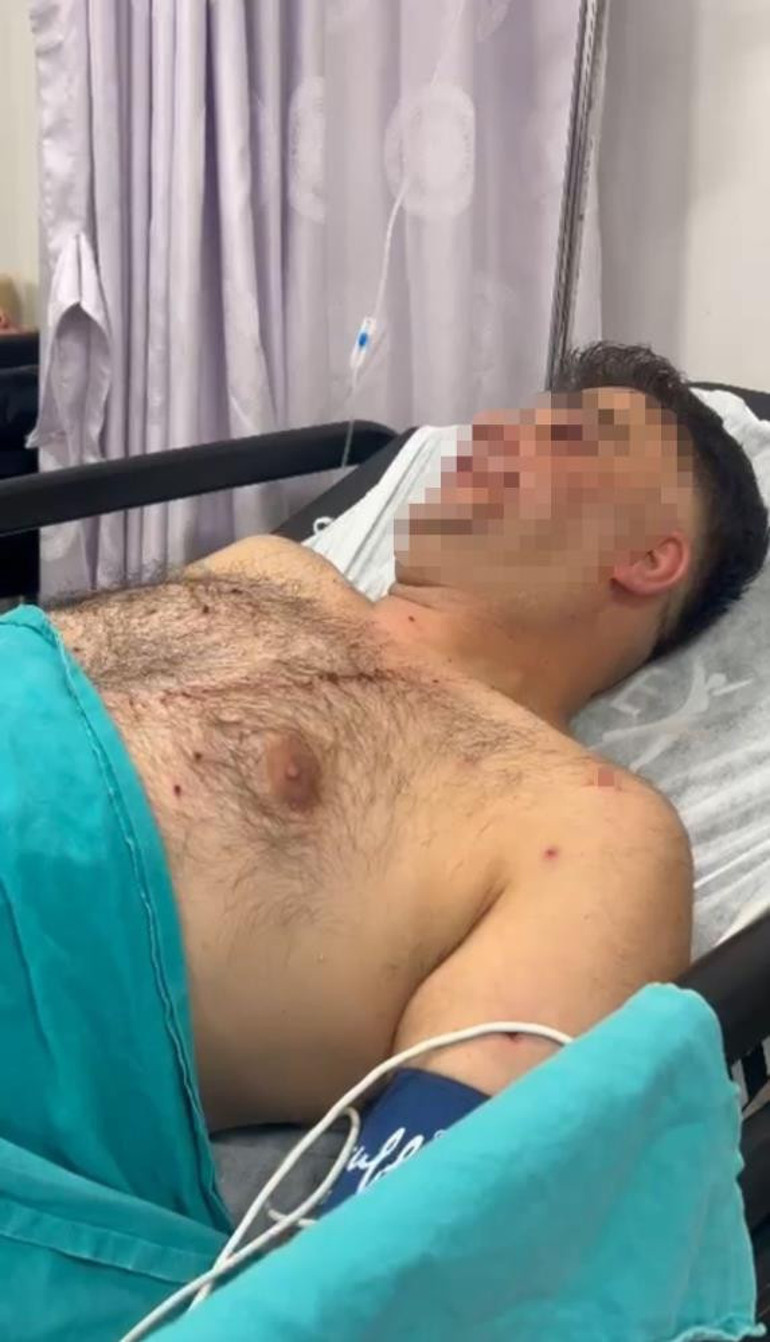 Emniyet ekipleri olay yerinde inceleme yapıyor