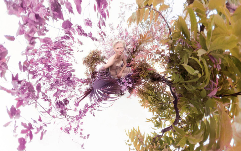 Doğanın gücünü kadın güzelliği ile anlatan fotoğraflar