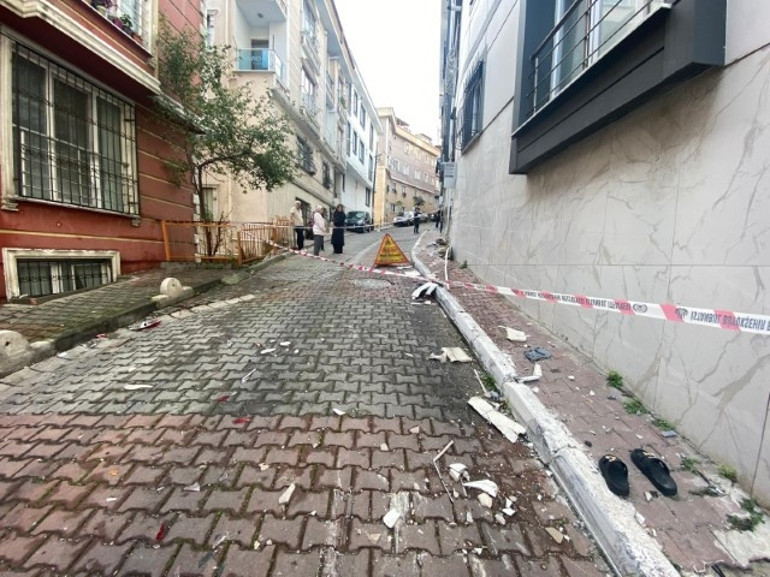 İstanbulda aracın freni tutmadı, ortalık savaş alanına döndü
