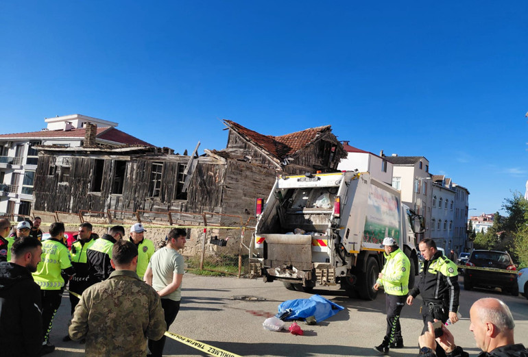 Kaza anına ait güvenlik kamerası görüntüsü