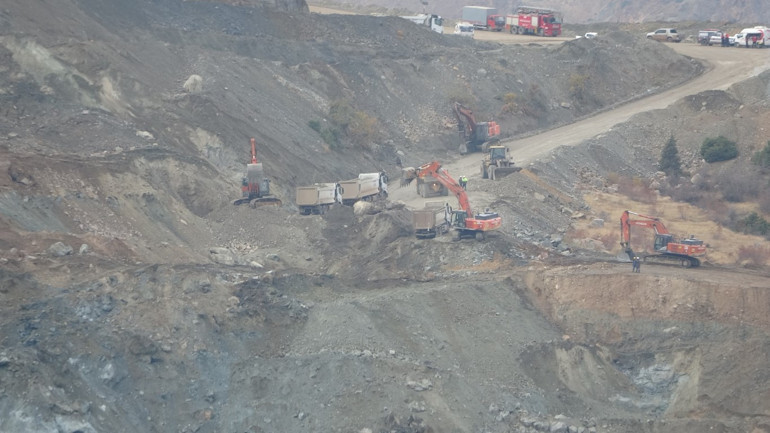 Kurtarma çalışmalarından görüntü