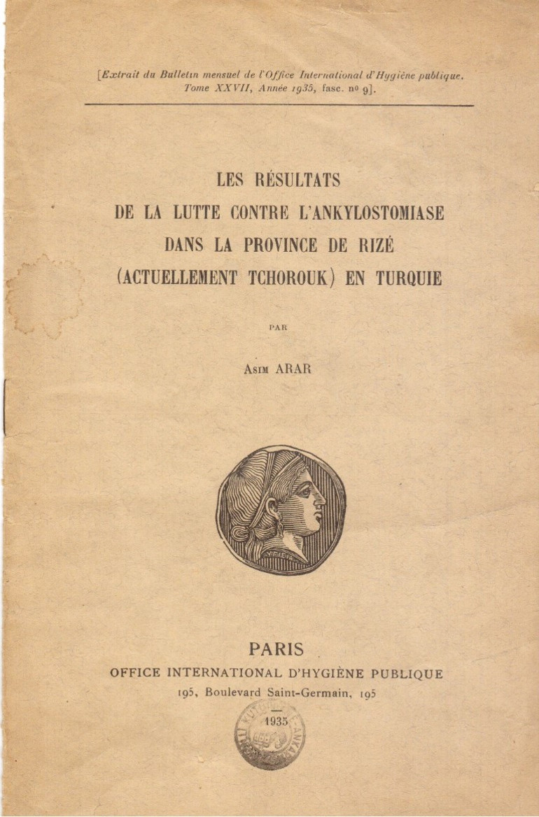 Bu hastalık 1980 yılından sonra Türkiyede görülmedi O dönem ayakkabısız gezmek yasaklanmıştı