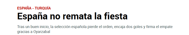 İspanya’da, Türkiye maçı sonrası gazete manşetleri çıldırdı: Partimizi mahvettiler, hayallerimizi yıktılar