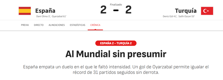 İspanya’da, Türkiye maçı sonrası gazete manşetleri çıldırdı: Partimizi mahvettiler, hayallerimizi yıktılar