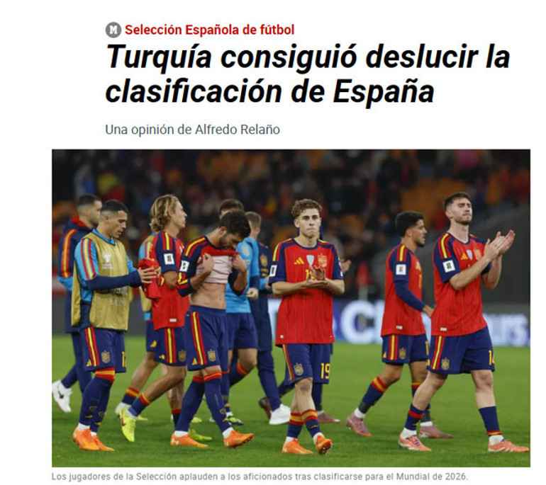 İspanya’da, Türkiye maçı sonrası gazete manşetleri çıldırdı: Partimizi mahvettiler, hayallerimizi yıktılar