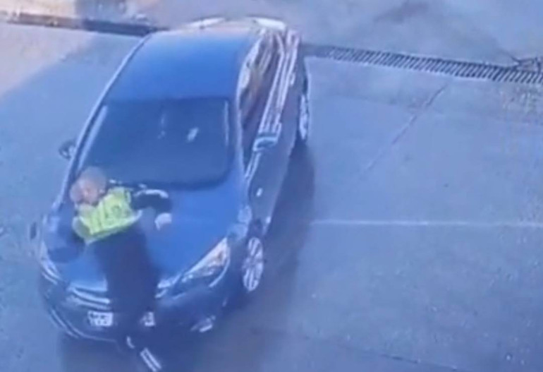 Kazanın güvenlik kamerası görüntüsü