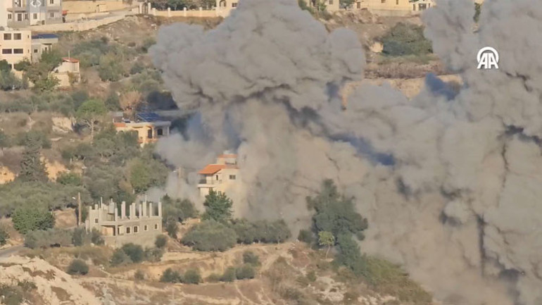 Son dakika... İsrailden Lübnana saldırı