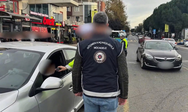 Denetim sırasında çekilen görüntü