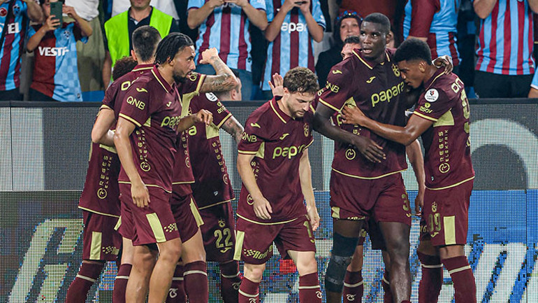 Trabzonspor maç anı