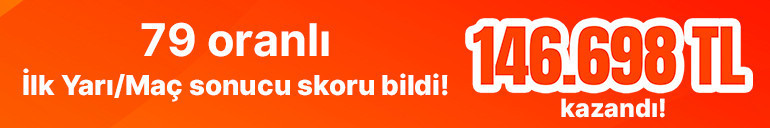 4 maçta 2.267 oran yakaladı, 75 TL’ye 146.698 TL kazandı