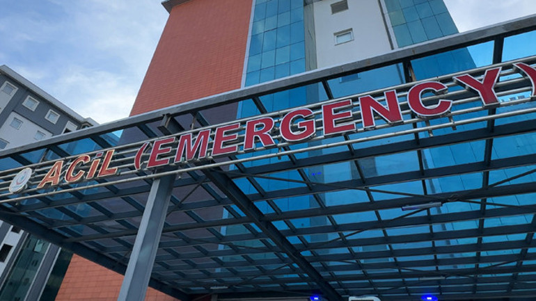 Rize'de yurt öğrencileri hastanede tedavi ediliyor