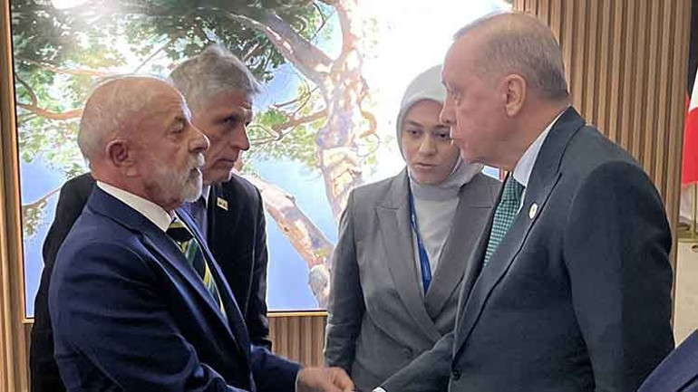Cumhurbaşkanı Erdoğandan G20de diplomasi trafiği