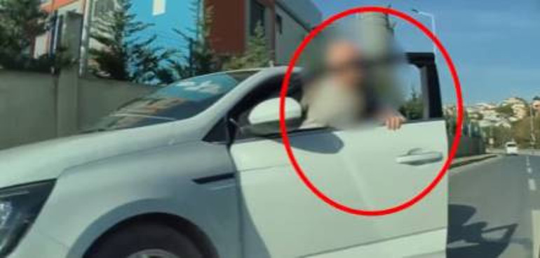 Trafikte yol kesme olayına müdahale