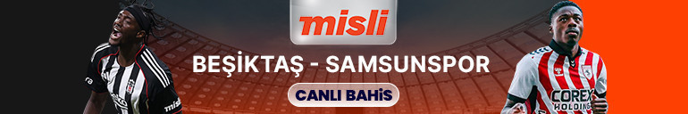 Beşiktaş, Samsunsporu konuk ediyor Maçın heyecanı canlı sohbet ve Şampiyon Oranlar ile Mislide