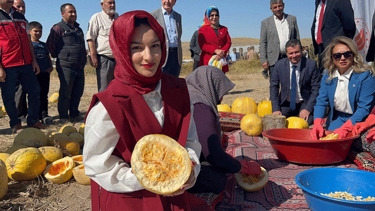 Nevşehirin coğrafi işaretli kabak çekirdeğine yoğun ilgi