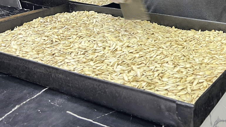 Nevşehirin coğrafi işaretli kabak çekirdeğine yoğun ilgi