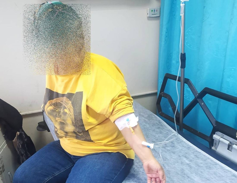 Sucuklu tost sonrası sağlık ekiplerinin müdahalesi