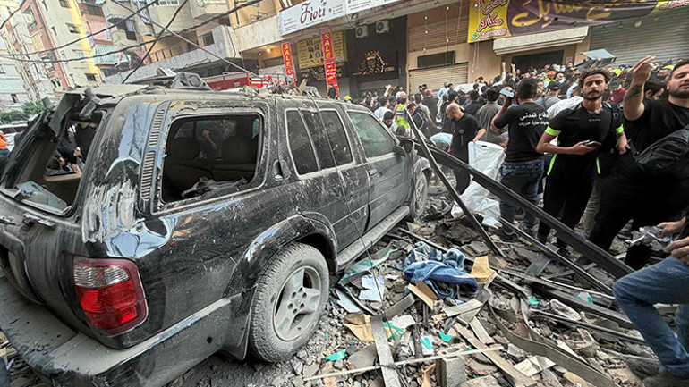 İsrail, Lübnanın başkenti Beyruta hava saldırısı düzenledi