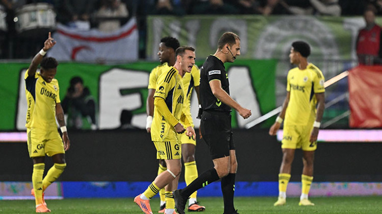 Fenerbahçeden hakem kararlarına tepki