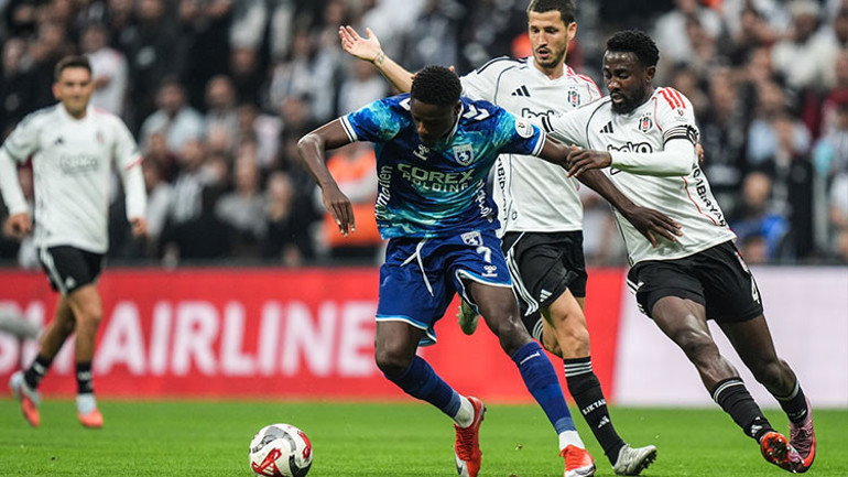 Maç anlarından hareketli bir kare