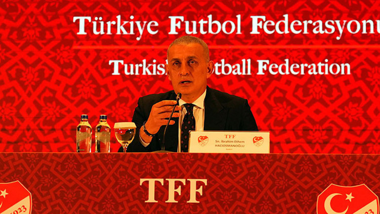 TFF Başkanı İbrahim Hacıosmanoğlu’dan bahis operasyonu açıklaması: Başkanlar kendi temizliklerini kendileri yapsınlar