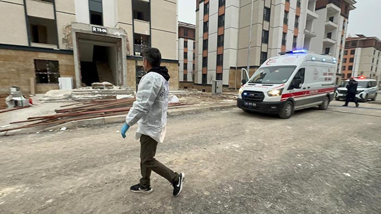 Malatya inşaat şantiyesinde karbonmonoksit zehirlenmesi