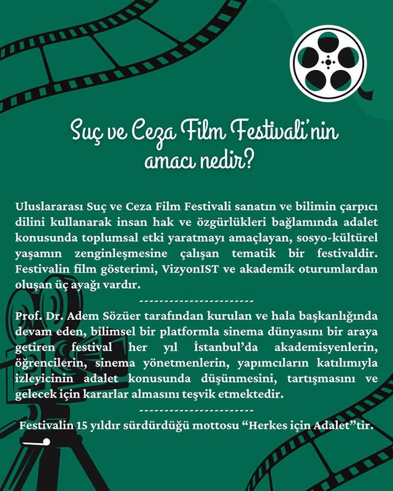 Uluslararası Suç ve Ceza Film Festivali gün sayıyor | Prof. Dr. Bengi Semerciyle adalet, sinema ve film festivalleri üzerine bir söyleşi