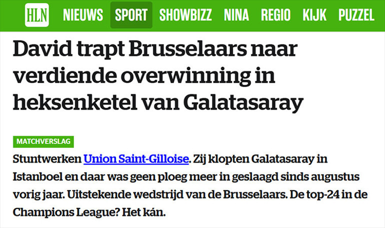 Maç sonrası görüntü