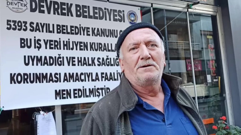 Zabıta tokat gibi sözlerle mühürlemişti Türkiyenin konuştuğu pideciye bu yazı asıldı