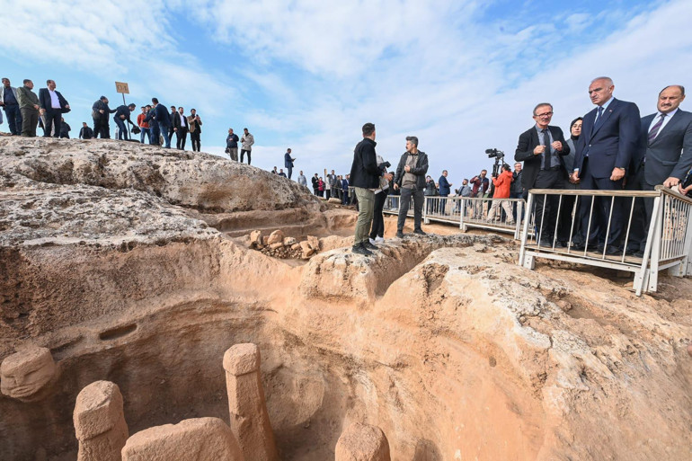 Taş Tepeler’de 30 yeni bulgu Bakan Ersoy yeni keşifleri tanıttı